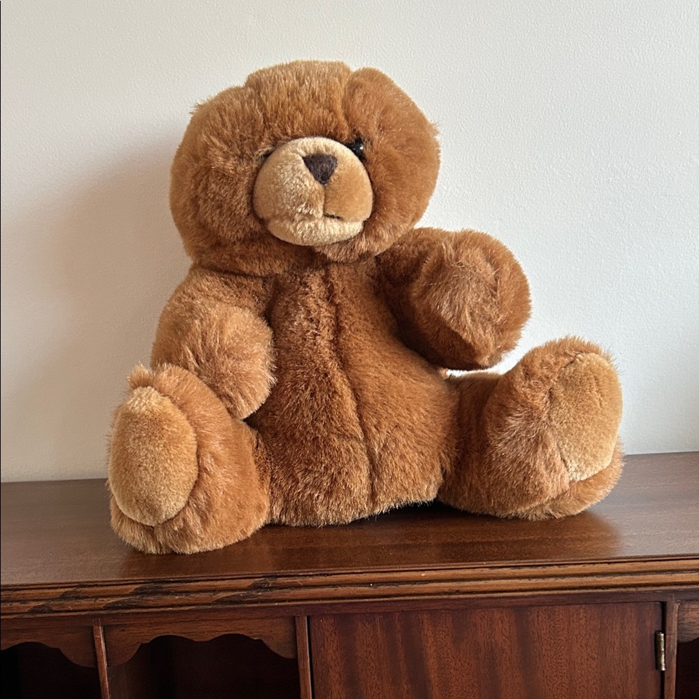 Vaken IKEA Plush Brown Teddy Bear puppet
